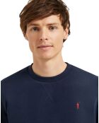 Pull Col Rond Tokyo marine