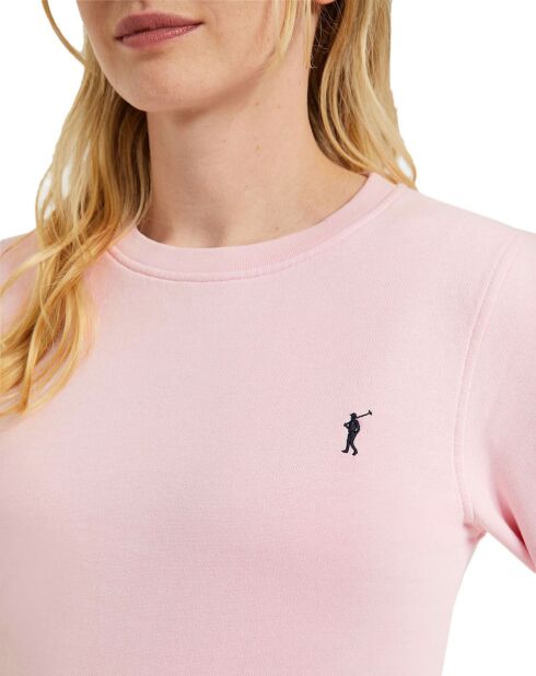 Sweat col rond Harare rose