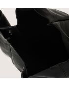 Borsa a tracolla nera in pelle Petra - 28x17x56 cm