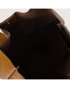 Sac cabas en Cuir Petra cognac - 28x17x56 cm