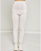 Jogging en Laine & Cachemire Jimi blanc