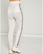 Jogging en Laine & Cachemire Jimi blanc