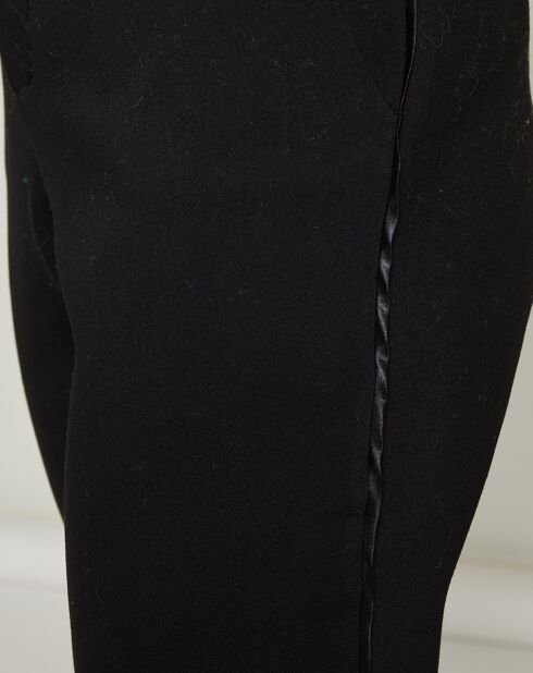 Pantalon en Laine mélangée Tatiana noir
