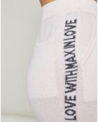 Jogging en Laine & Cachemire Jimi rose clair