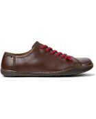 Baskets en Cuir Peu marron