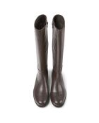 Stivali in pelle Mil Brown