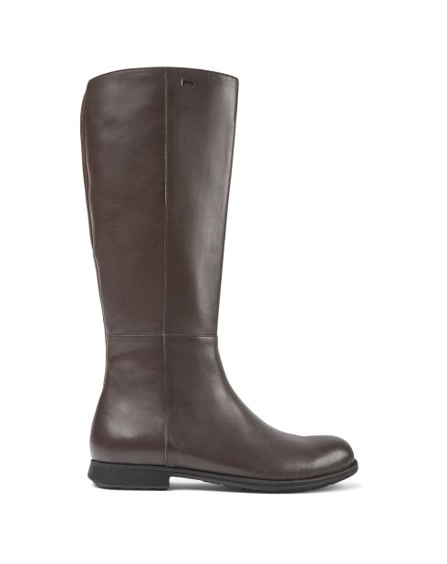 Mil Brown leren laarzen