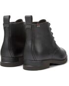 Boots en Cuir Iman noires