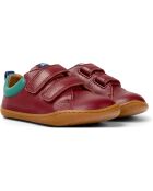 Bottillons en Cuir Peu bordeaux