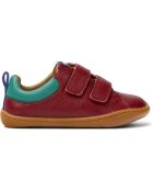 Bottillons en Cuir Peu bordeaux