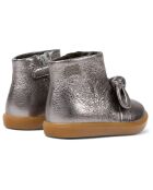 Bottines en Cuir Pursuit argentés