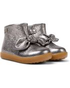 Bottines en Cuir Pursuit argentés