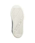 Baskets en Cuir Runner marine