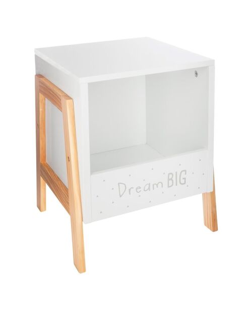 Unité de rangement pour enfants Atmosphera blanche - 33x30x40 cm