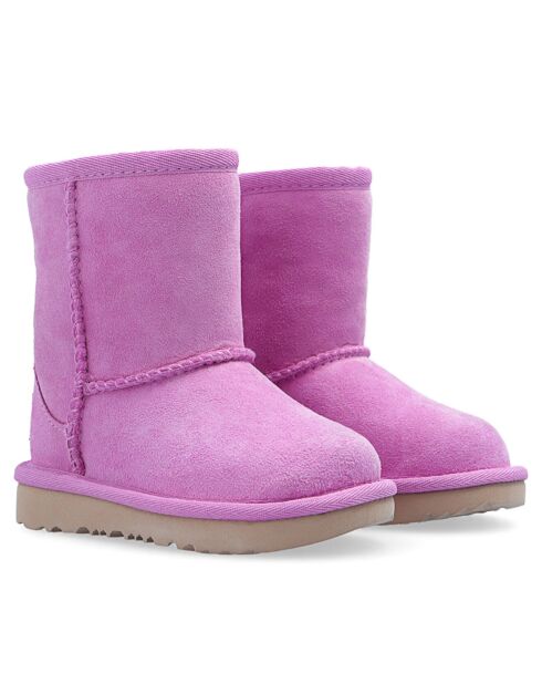 Classic II Stiefel mit Innenfutter aus Wolle und Samt in Rosa