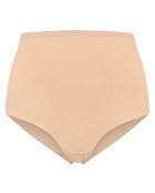 Culotte sculptante taille moyenne beige