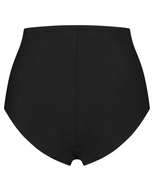 Schwarzer Schlankheitshöschen mit mittlerer Taille