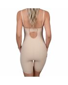 Body esculpido en Deep V beige