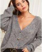 Gilet Laura anthracite