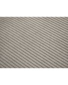 Canapé d'angle Gauche Convertible avec Coffre Cartadera Velours côtelé 4 Places gris clair - 225x147x90 cm