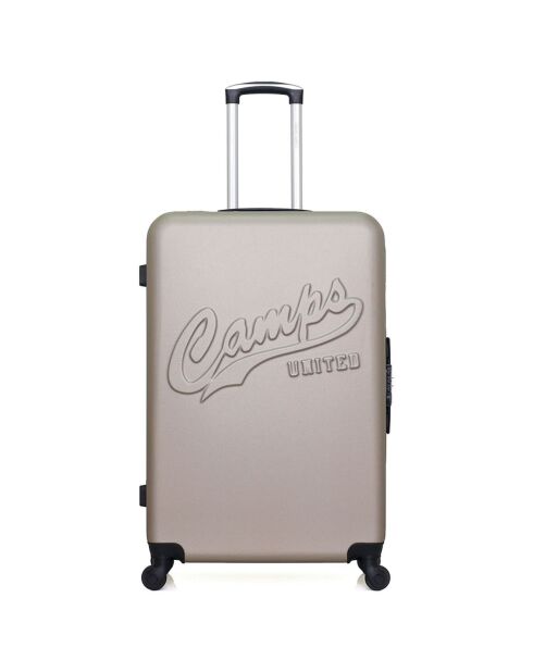 Valise Long Séjour 4 roues simples Columbia 75 cm beige