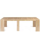 Console Extensible Nora bois - 235x90x75 cm