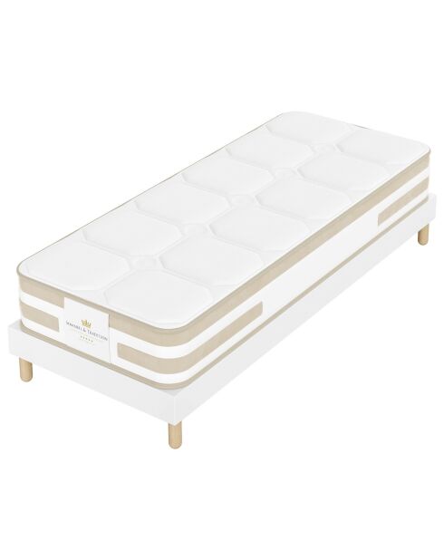 Amerigo matras+basisset wit - 80x200 cm