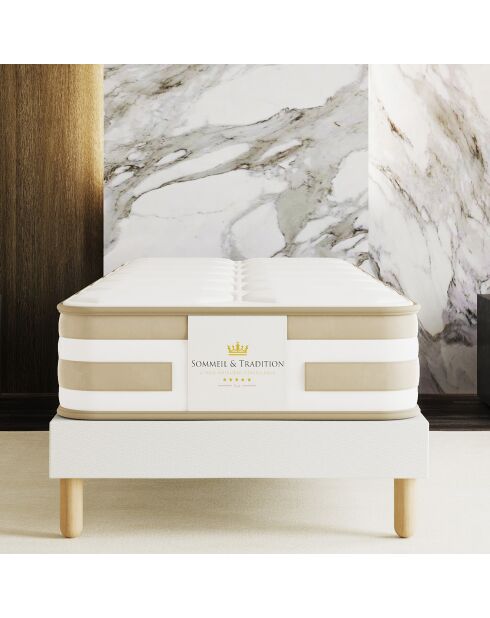 Amerigo matras+basisset wit - 80x200 cm