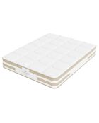 Amerigo matras + boxspringset wit - 140x190 cm
