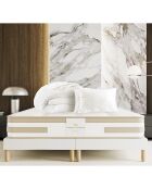 Pack Prêt à dormir 2 Sommiers Amerigo blanc - 160x200 cm