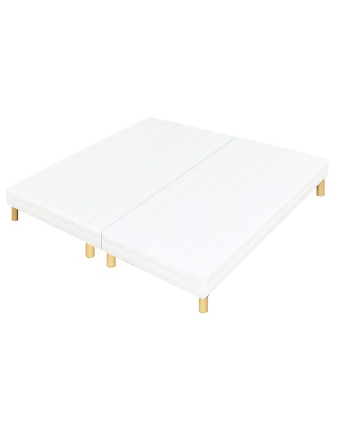 Set materassi Amerigo White + 2 reti letto - 180x200 cm