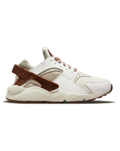 Air Huarache Pink Glaze wit/bruine sneakers