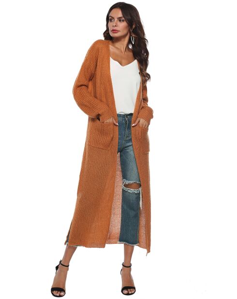 Cardigan Charly caramel