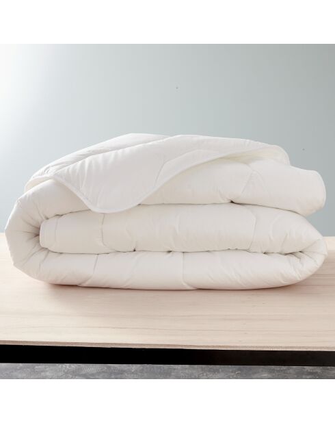 Couette très chaude Polycoton Confort blanche