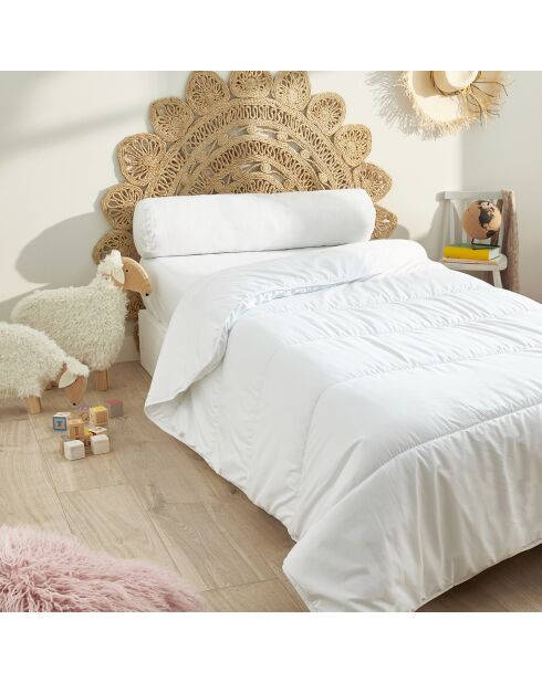 Couette tempérée Microfibre Douceur blanche