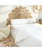 Polochon Microfibre Douceur blanc