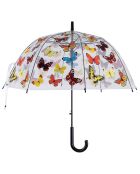 Parapluie cloche - Ouverture automatique - Papillons multicolore