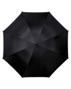 Parapluie long Golf - Ouverture manuelle - Large protection 102 cm - bordure refléchissante noir