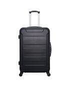 Valise Moyen Séjour 4 roues simples Elbe-A 60 cm noire