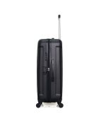 Valise Moyen Séjour 4 roues simples Elbe-A 60 cm noire
