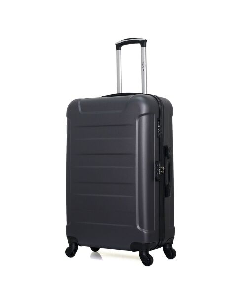 Elbe-A Allradkoffer mit mittelhohem Halt, 60 cm, dunkelgrau
