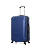 Valise Moyen Séjour 4 roues simples Elbe-A 60 cm bleu marine
