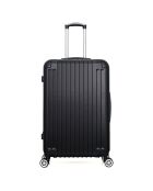 3 Valises 4 roues doubles 75/65/55 cm & Vanity Tage-C  noirs