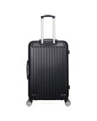 3 Valises 4 roues doubles 75/65/55 cm & Vanity Tage-C  noirs