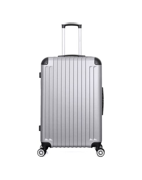 3 Koffer & Waschtisch 4 Einzelräder Tage-C 30/55/65/75 cm grau