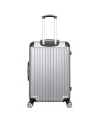 3 Valises & Vanity 4 roues simples Tage-C 30/55/65/75 cm grises