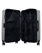 3 Valises & Vanity 4 roues simples Tage-C 30/55/65/75 cm grises
