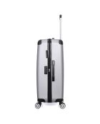 Valigia Tage Medium Stay 4 ruote singole 65 cm grigia