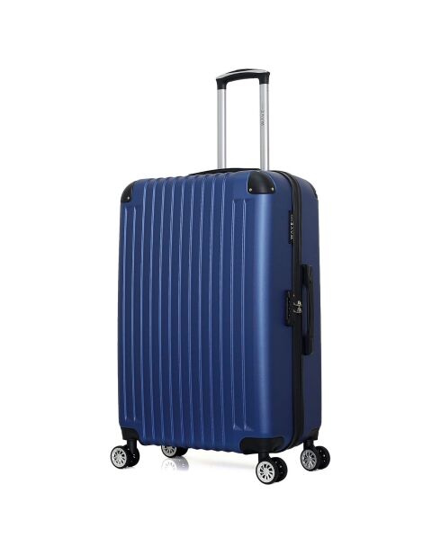 Tage Long Stay koffer met 4 wielen en enkele wielen 75 cm marineblauw