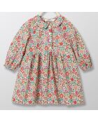 Robe en Coton à motif Liberty multicolore